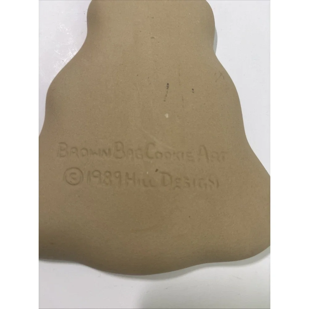 VINTAGE Brown Bag Cookie Art Mold 1989: Birthday Bear - Bear Cookie Mold
